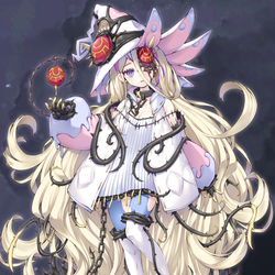 This is a pixiv picture whose title is 白き森の聖徒リゼット.