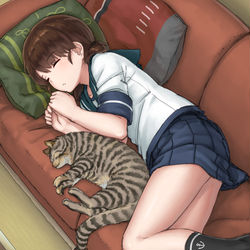 This is a pixiv picture whose title is ある日.