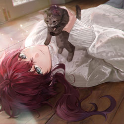This is a pixiv picture whose title is セーター.