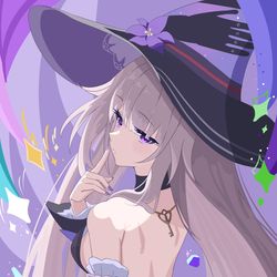 This is a pixiv picture whose title is The Herta.