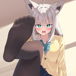 This is a pixiv picture whose title is タイツフブキ.
