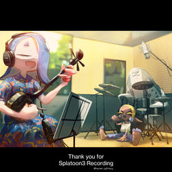 This is a pixiv picture whose title is レコーディングフウカ.