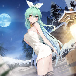 This is a pixiv picture whose title is 温泉.