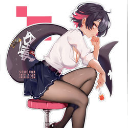 This is a pixiv picture whose title is ZZZ - Ellen Joe.