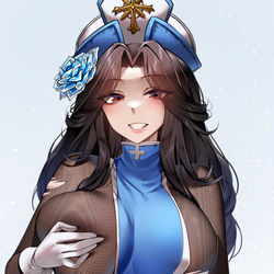 This is a pixiv picture whose title is メイデン:アイスローズ.