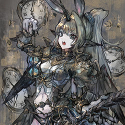 This is a pixiv picture whose title is 時の番人キメラちゃん.