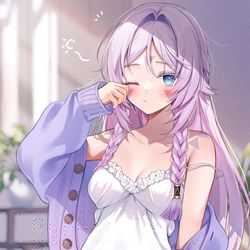 This is a pixiv picture whose title is ネグリジェのシトラリ.