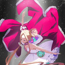 This is a pixiv picture whose title is サンタアビーちゃん.