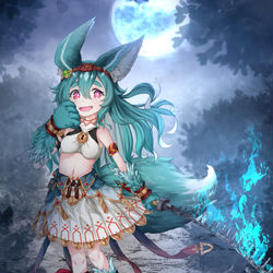 This is a pixiv picture whose title is レイニャ.