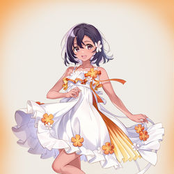 This is a pixiv picture whose title is ウタヒメドリーム  高木 凛.
