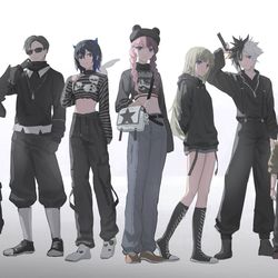 This is a pixiv picture whose title is SnakeBite.