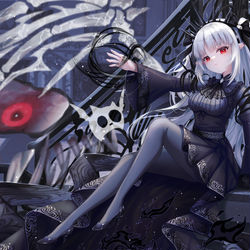 This is a pixiv picture whose title is 光なき影ア=バオ・ア・クゥー.