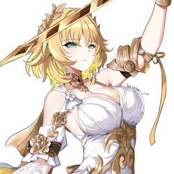 This is a pixiv picture whose title is Aglaea.