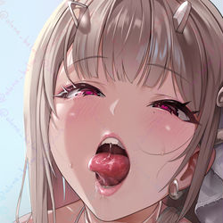 This is a pixiv picture whose title is もういっかい、吸い取ってあげよっか？.