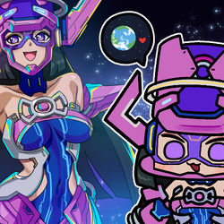 This is a pixiv picture whose title is Galacta.