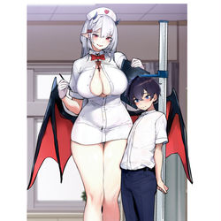 This is a pixiv picture whose title is ちっちゃくてかわいい～.