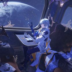 This is a pixiv picture whose title is 星途.