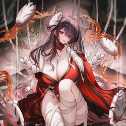 This is a pixiv picture whose title is 大鳳.