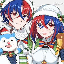This is a pixiv picture whose title is クリスマスリュール.