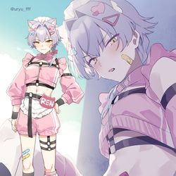 This is a pixiv picture whose title is 3I5プロジャージメイド部【＋通販お知らせなど】.