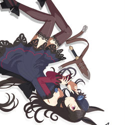 This is a pixiv picture whose title is 青はゆめのいろ【再録】.