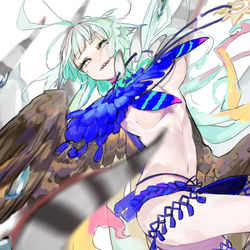This is a pixiv picture whose title is ロウヒ.