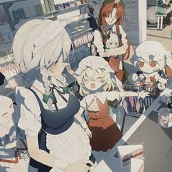 This is a pixiv picture whose title is _.