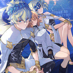 This is a pixiv picture whose title is ふたごサンド.