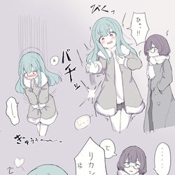 This is a pixiv picture whose title is で(.