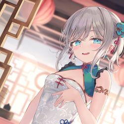 This is a pixiv picture whose title is skeb.