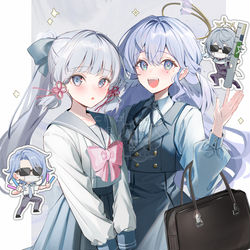 This is a pixiv picture whose title is お嬢様ズとお兄様ズ！.