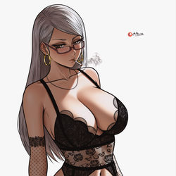 This is a pixiv picture whose title is Seiko Ayase - Dandadan.