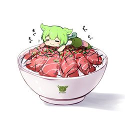 This is a pixiv picture whose title is ずんだどん.