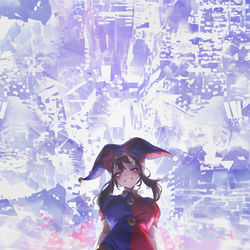 This is a pixiv picture whose title is Pomni.