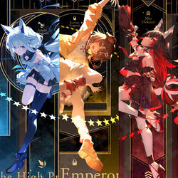 This is a pixiv picture whose title is ♦ホロライブタロットカード_大アルカナ.