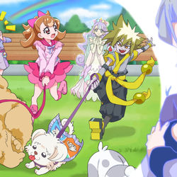 This is a pixiv picture whose title is 🐶４４「夢で…会おうねっ！」.
