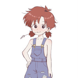 This is a pixiv picture whose title is 単純な子.