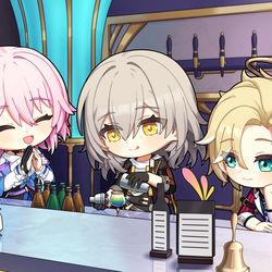 This is a pixiv picture whose title is Bartender Stelle.