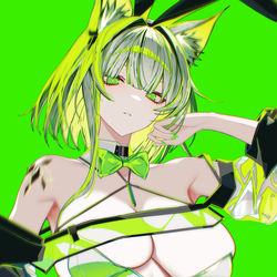 This is a pixiv picture whose title is ケルシーにバニーを着てもらおう。.