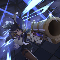 This is a pixiv picture whose title is クロリンデ.