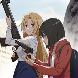 This is a pixiv picture whose title is 共犯者.