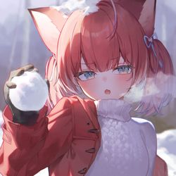 This is a pixiv picture whose title is 霜降りかるび.