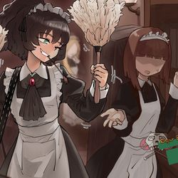 This is a pixiv picture whose title is アイーダ執事長.