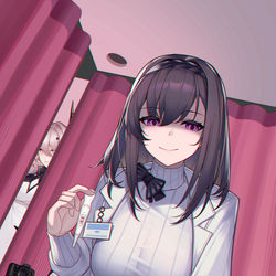 This is a pixiv picture whose title is 我是小特黑.