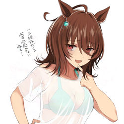 This is a pixiv picture whose title is 新水着だと…….