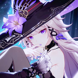 This is a pixiv picture whose title is The Herta.