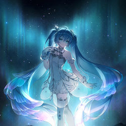 This is a pixiv picture whose title is 冬雪交响乐.