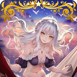 This is a pixiv picture whose title is 【FGO】エンジェル・ハート【概念礼装】.
