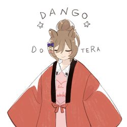 This is a pixiv picture whose title is おだんごとどてらで浮遊するファル子☆.
