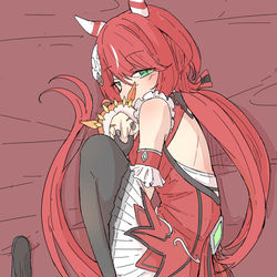 This is a pixiv picture whose title is にぎにぎ.
